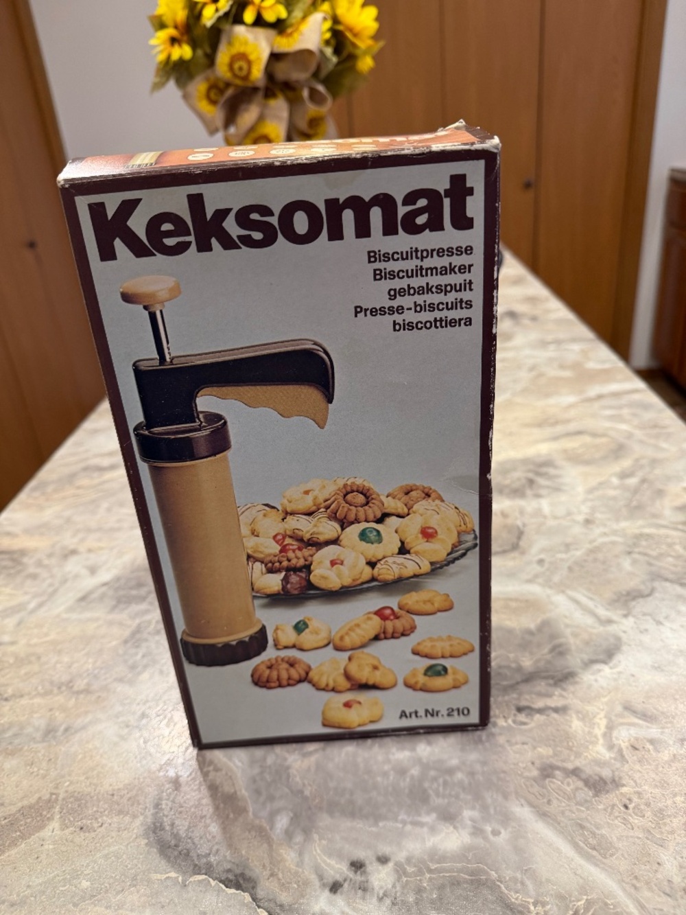Vintage Keksomat biscuit press Art.Nr.210 cookie press